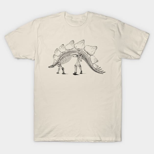 Dinosaur skeleton T-Shirt by Nate's World of Tees